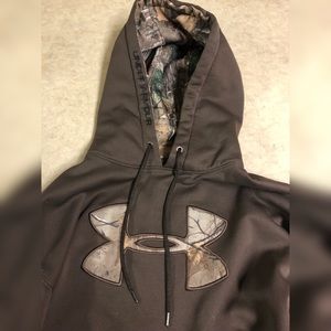 Men's Under Armour Brown Camo Sweatshirt